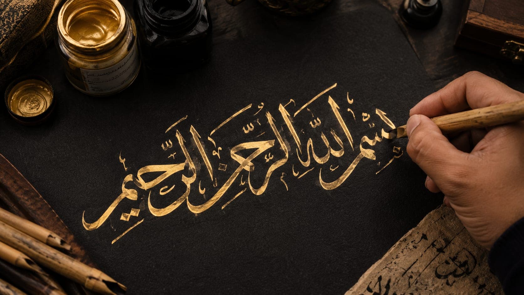 The Art of Patience: How a Single Calligraphy Piece Takes 40 Hours