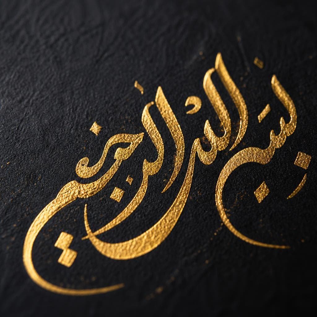 Bismillah & MashAllah — Gold Leaf Duo Frame Set view 2